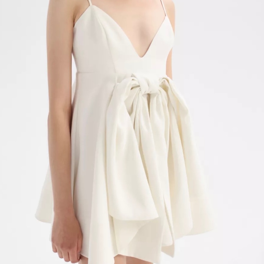 Urban Outfitters NWT Bardot Annabelle Plunging Mini Dress $169. Half off!